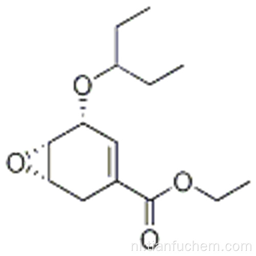 (1R, 5S, 6R) -rel-5- (1-Ethylpropoxy) -7-oxabicyclo [4.1.0] hept-3-een-3-carbonzuur Ethyl Ester CAS 347378-74-9